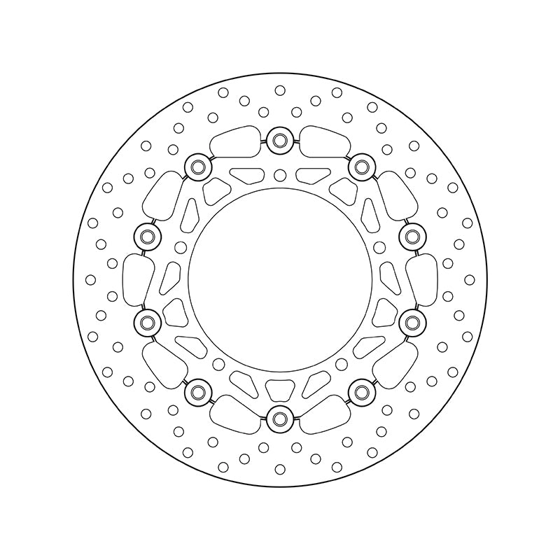 Yamaha Tracer 9 [BREMBO] - Sarjan Oro pyöreä kelluva jarrulevy