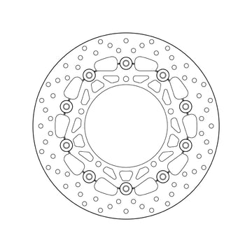 Yamaha Tracer 9 [BREMBO] - Sarjan Oro pyöreä kelluva jarrulevy
