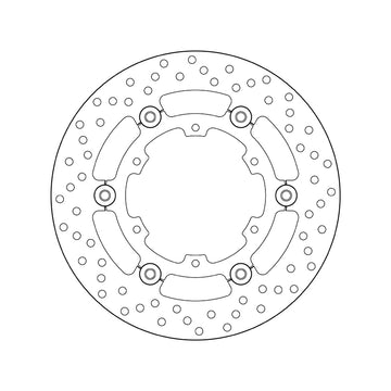 Ktm Adventure 1050 [BREMBO] - Sarjan Oro pyöreä kelluva jarrulevy