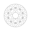 Kawasaki Er 6 F [BREMBO] - Sarjan Oro pyöreä kelluva jarrulevy