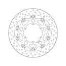 Bmw F 650 Gs Dakar [BREMBO] - Serie Oro rund schwimmend Bremsscheibe-2