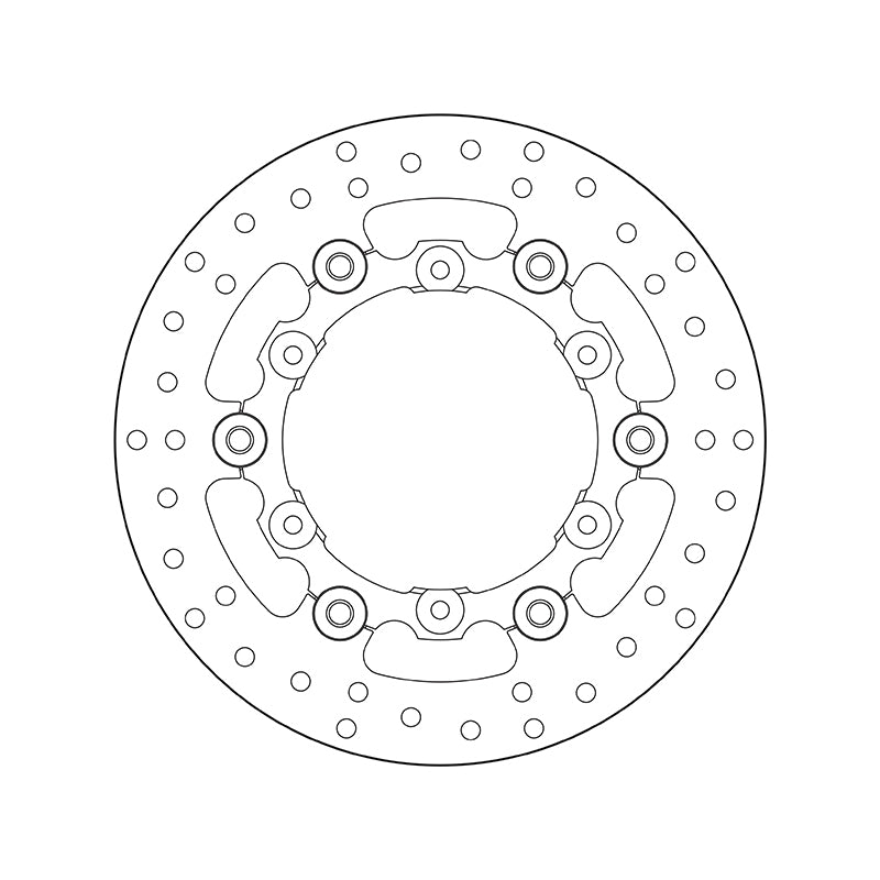 Ktm 690 Sm Prestige [BREMBO] - Serie Oro rund schwimmend Bremsscheiben - paarweise