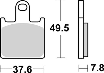 Kawasaki Gtr 1400 [BREMBO] - Katusintratut metallijarrupalat - 07KA28SA
