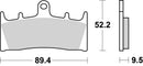 Suzuki Gsx-R 1000 [BREMBO] - Carbon-keraamiset jarrupalat - 07SU19RC