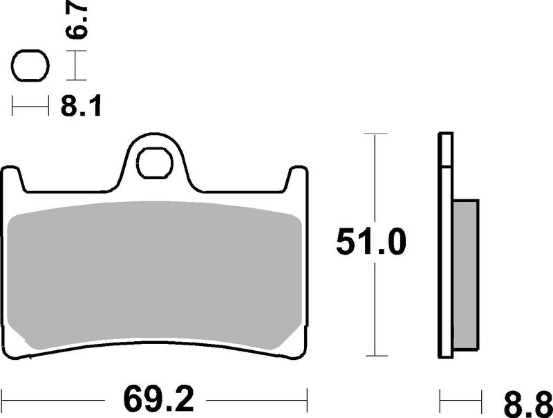 Yamaha Tracer 9 900 [BREMBO] - Competition Carbon Keramik Bremsbeläge - 07YA23RC