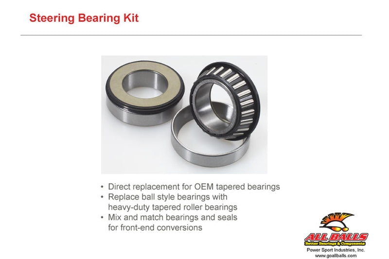 Thunderbird 1600 [ALL BALLS] - Kit Lenkkopflager für: APRILIA RS250,