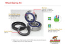 Ktm 640 Adventure [ALL BALLS] - RADLAGER-KIT HINTERRAD FÜR 640 LC4 '05, ADVENTURE 950 '04-05