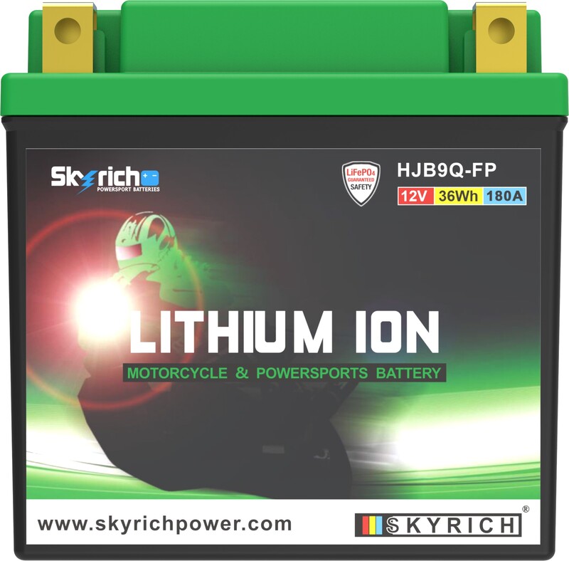Cagiva Mito 125 Evo 8P [SKYRICH] - Litiumioniakku - LIB9