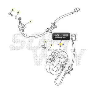 Yamaha Xvs 650 [TOURMAX] - Staattori - Yamaha XVS 650 Dragstar