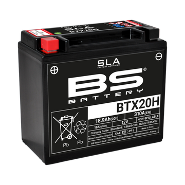 Harley Davidson Fxlr [BS BATTERY] – SLA:n huoltovapaa akku, tehdasaktivoitu – BTX20H - 0