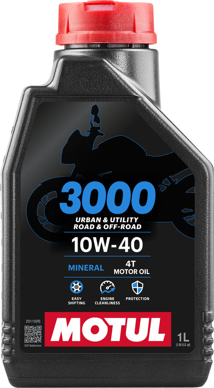 Motorenöl 10W40 4T 1 Liter für Motorräder [MOTUL]