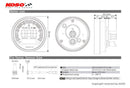 Bmw R Ninet Urban S [KOSO] - DL-04 Drehzahlmesser/Tachometer - BMW R Nine T-3