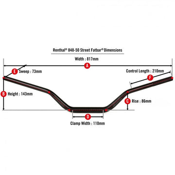 Honda Crf 1100 L Africa Twin Adv. Sports [RENTHAL] - 848 Street Fatbar - 0