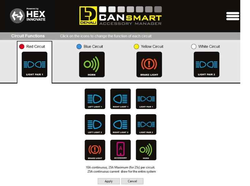 Ducati Desert X 937 [DENALI] - CANsmart™-ohjain GEN II