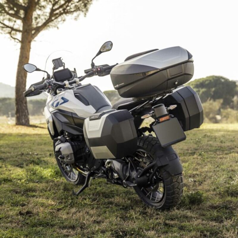 Kymco Ak 550 [SHAD] - SH38X Aluminium Expandierbare Seitenkoffer Set