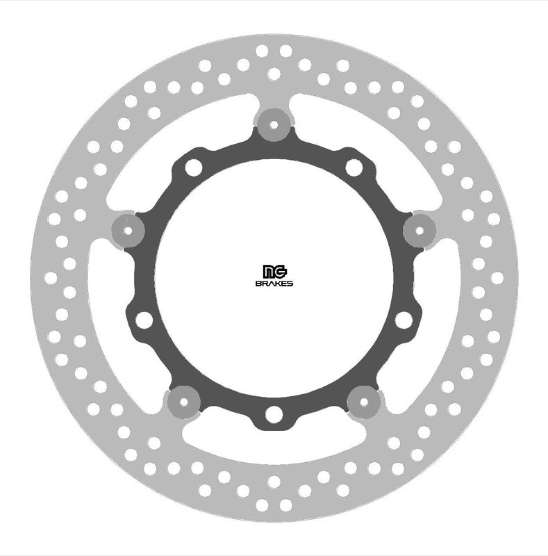Kawasaki Zx 400 [NG BRAKE DISC] - pyöreä jäykkä jarrulevy