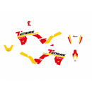 Yamaha Ténéré 700 [BLACKBIRD] - Rally Ride Graphics Kit - punainen