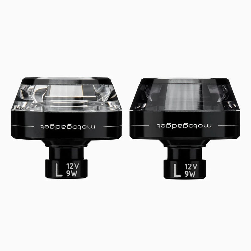 Delmentoitu vilkkuu Mo.Blaze Dark Dark, vasen [MotoGadget]