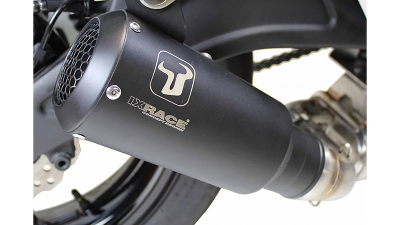 Kawasaki Z Electric [IXRACE] - MK2 Edelstahl-Endtopf für Kawasaki Z 900 2020- (ZR900F)