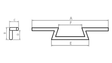 Harley Davidson Flhxse [FEHLING] - Lenker FEHLING - Z-Lenker, 1 Zoll, mit Aussparung für Elektrokabel (für alle HD ab Bj. 82) - 0
