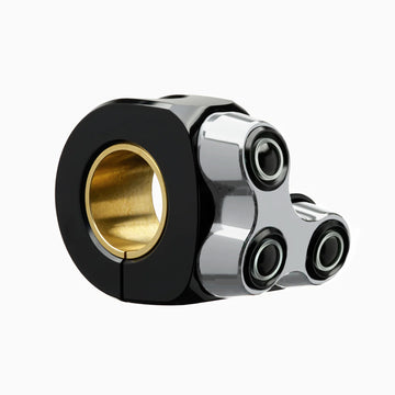 LED -painike Napauta Mo.Switch Basic, 3 painiketta, hopea, vasen [MotoGadget]