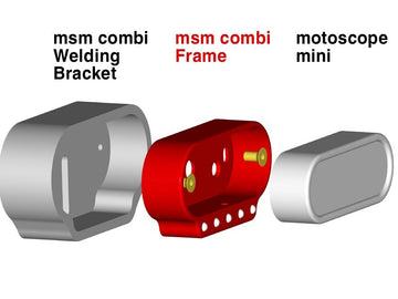 Moottoripyörän hitsauskuppi VA MSM Combi -instrumenteille [MotoGadget] - 0