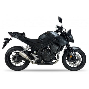 Honda Cb 500 Hornet [IXIL] - RC-äänenvaimennin ruostumaton teräs / päätykansi hiili - 0