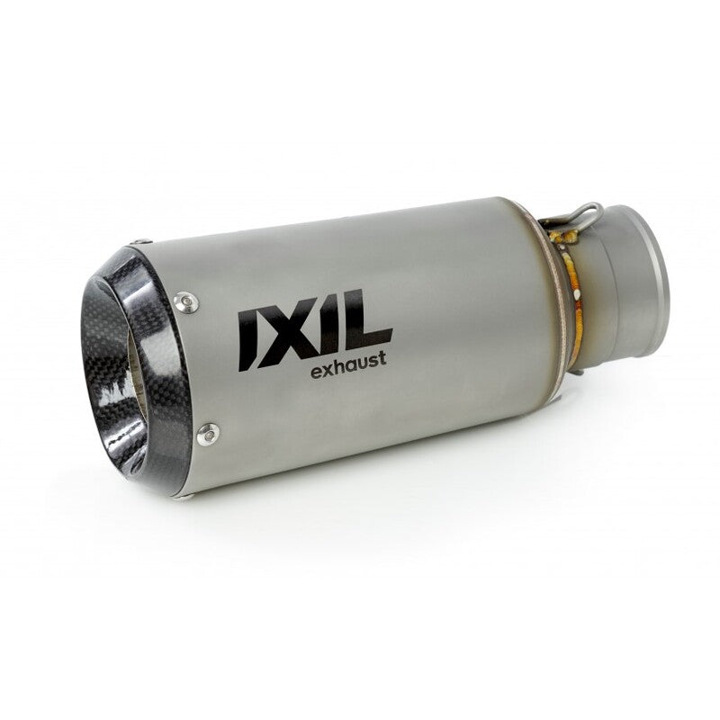 Ktm Duke 990 [IXIL] - RC silencer stainless steel / end cap carbon