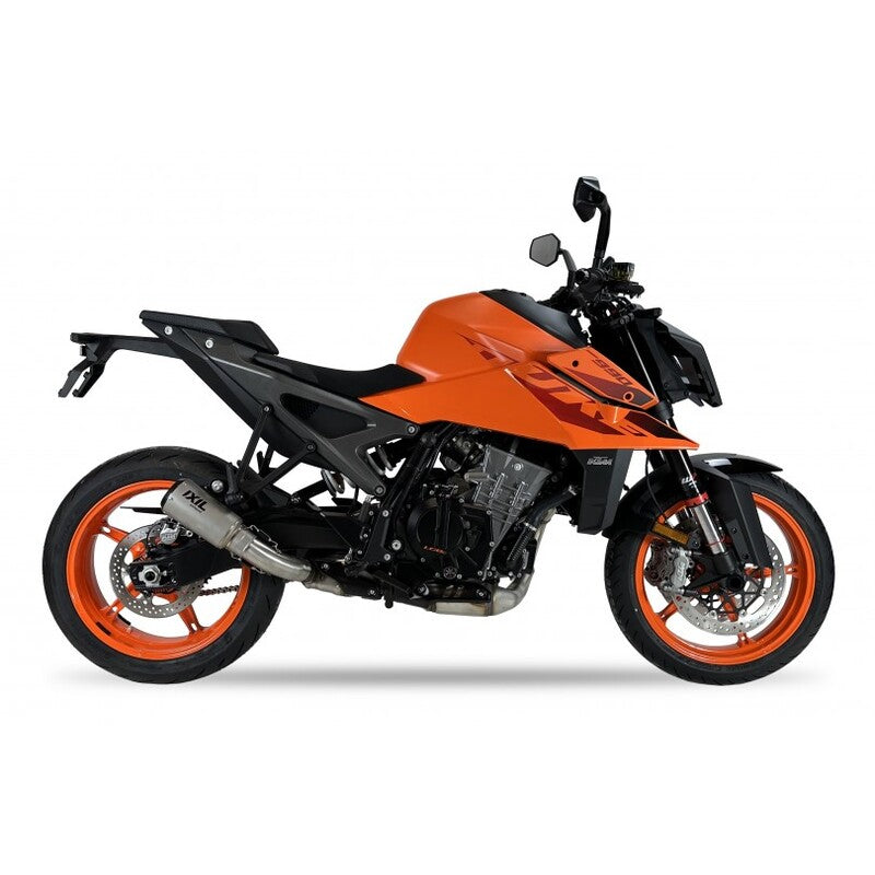 Ktm Duke 990 [IXIL] - RC silencer stainless steel / end cap carbon