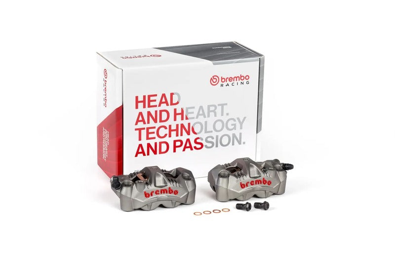 Yamaha Tracer 9 [BREMBO RACING] - GP4-RS Paar Radial-Bremssattel vorne 4 Kolben Ø3mm