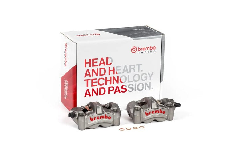 Aprilia Smv 1200 Dorsoduro [BREMBO RACING] - M5 Paar Radial-Bremssattel vorne 4 Kolben Ø3mm