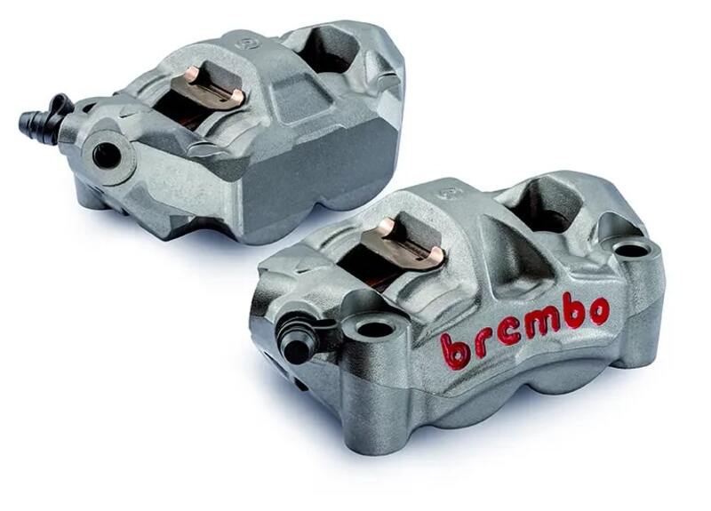 Triumph Street Triple 765 [BREMBO RACING] - M5 Paar Radial-Bremssattel vorne 4 Kolben Ø3mm