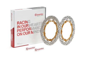 Bmw R Ninet Racer [BREMBO RACING] - PÄIVITYS Supersport pyöreät kelluvat jarrulevyt - pareittain