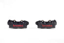 Aprilia Dorsoduro 1200 [BREMBO RACING] - UPGRADE GP4-RB 4-Kolben-Bremssättel (Paar) vorne, Ø 30/34 mm-2