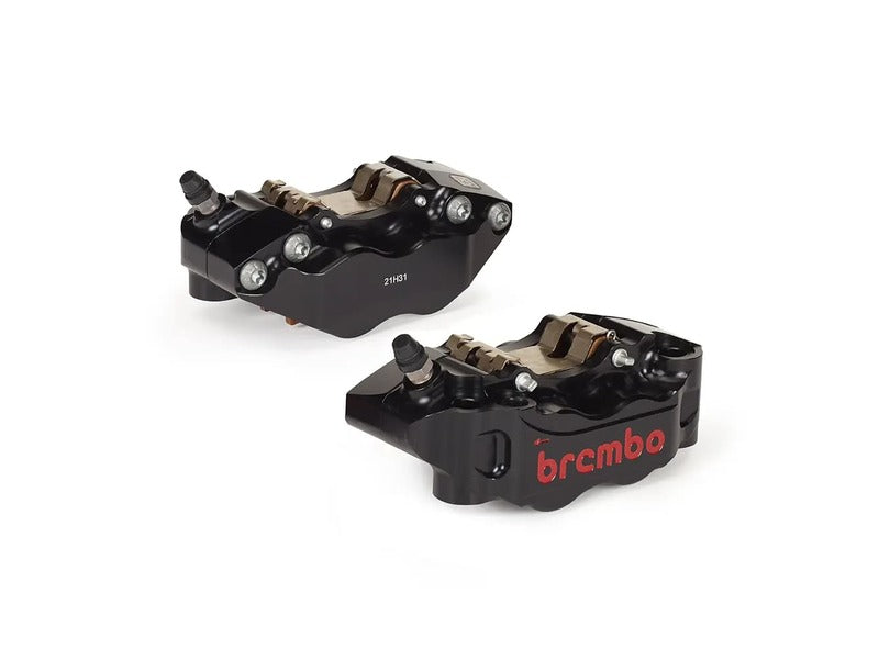 Triumph Street Triple 765 [BREMBO RACING] - UPGRADE GP4-RB 4-Kolben-Bremssättel (Paar) vorne, Ø 30/34 mm