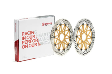 Aprilia Shiver 900 [BREMBO RACING] - PÄIVITYS Supersport pyöreät kelluvat jarrulevyt - pareittain