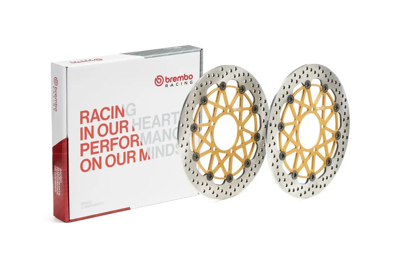 Triumph Street Triple 765 [BREMBO RACING] - UPGRADE Supersport Paar schwimmende Bremsscheiben – 208973756