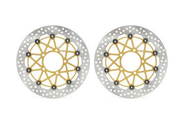 Triumph Speed ​​​​Triple 1200 Rs [BREMBO RACING] - PÄIVITYS Supersport kelluvien jarrulevyjen pari - 208973756