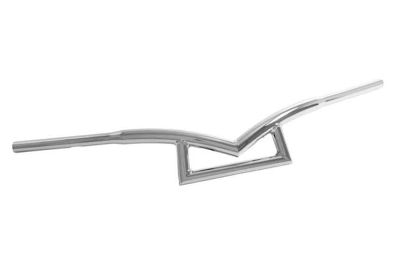 Harley Davidson Sportster 883 Iron XL 883 N [HIGHWAY HAWK] - Poseidon handlebar, 1 inch (25.4 mm), with 3 holes, chrome