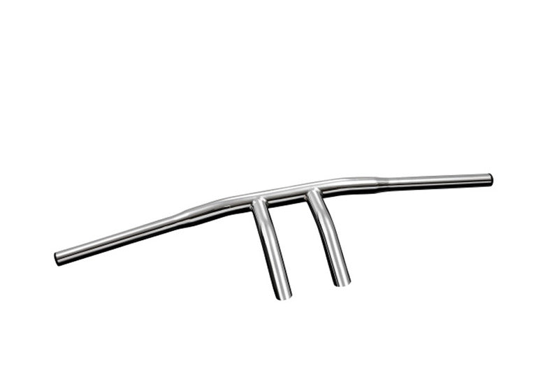 Kawasaki Vn 1600 Mean Streak [HIGHWAY HAWK] - Wishbone Lenker, 1 Zoll (25.4 mm), 800 mm breit 200 mm hoch 90 mm Klemmung, chrom