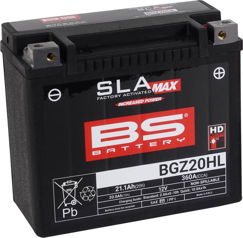 Triumph Rocket [BS BATTERY] - SLA Wartungsfreie Batterie Werkseitig aktiviert - BGZ20HL
