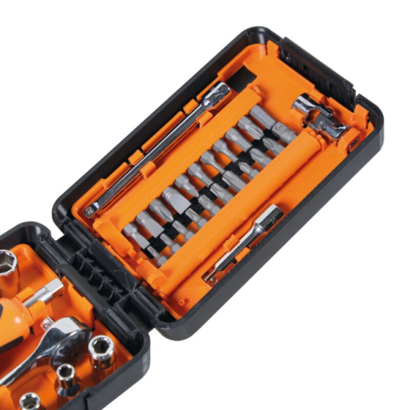 BETA 900/C39U 1/4" socket wrench and bit assortment, 39 pieces