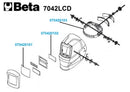 BETA LCD welding mask 7042LCD with automatic darkening