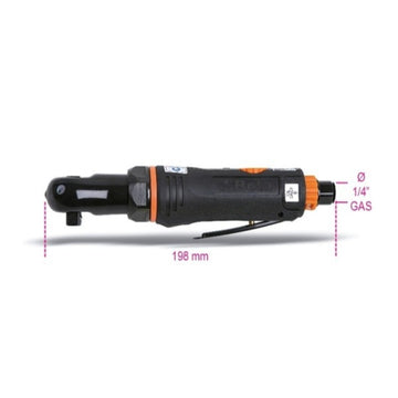 BETA 1921M2 Compact pneumatic ratchet, switchable