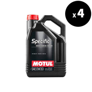 Erityinen moottoriöljy 0W30 5L 4-Pack [motul]