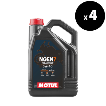 NGEN 7 4T Moottoriöljy 5W -40, 4L - 4er -pakkaus [motul]