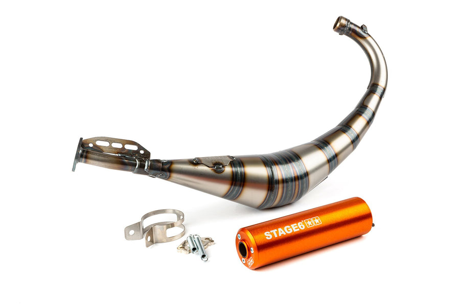 Beta RR SM 50 2T - Pakokaasu Streetrace CNC Oranssi