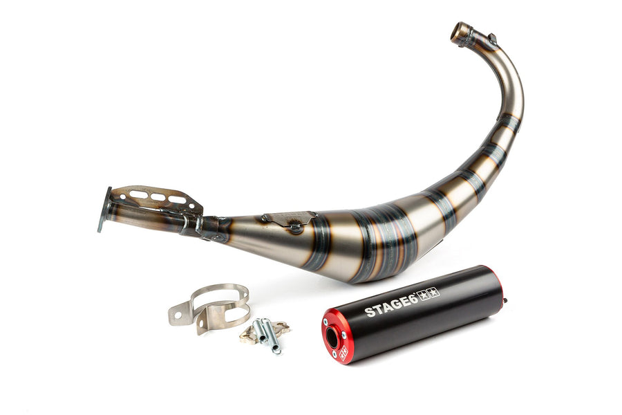 Beta RR Track 50 2T - Exhaust Streetrace Red Black