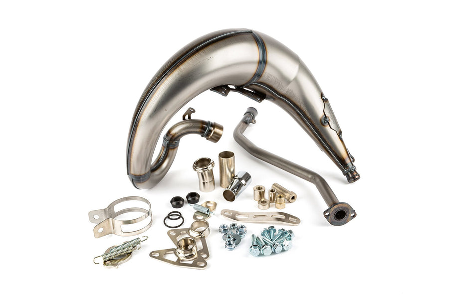 Beta RR SM 50 2T - Exhaust Streetrace High Mount left orange black