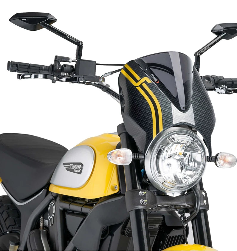 DUCATI SCRAMBLER DESERT SLED [2025] – RetroVision Windschild Visier – Getönt